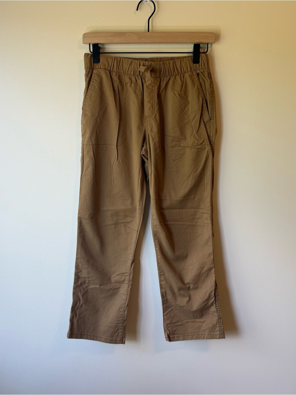 Boys Cat and Jack Pull On Straight Recto Khaki Pants - Size 12